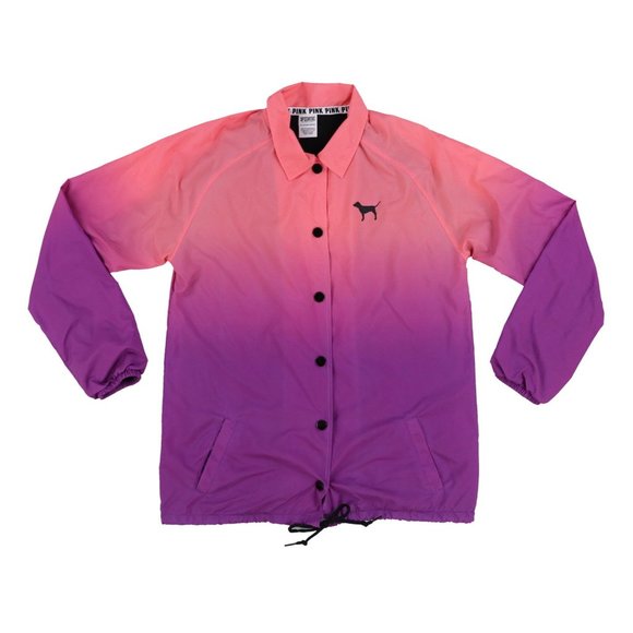 Victoria Secret Pink Windbreaker Jacket S - Picture 2 of 8